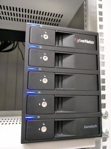 Rack Storage for CCTV